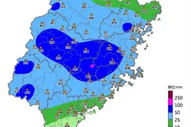 大雨！暴雨！大暴雨！冰雹！即将抵达福建图片