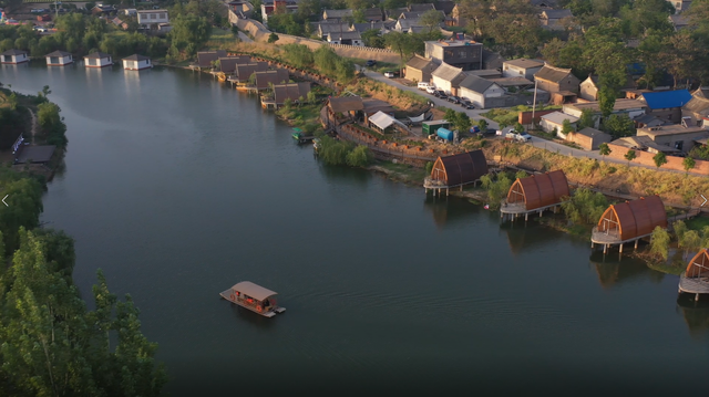 郏县李渡口：花海古街引客来 解锁乡村慢时光