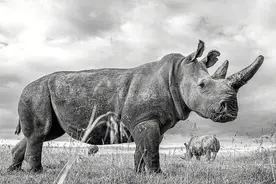 中国犀牛并未灭绝，只是在中国绝迹，那为何不从国外引入？图片