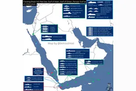 解放军就在现场，等着胡赛武装用实力，试试“八国联军”的成色图片