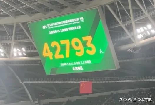 随着津门虎1-0，海港3-2国安，蓉城1-1绝平申花，中超积分榜出炉