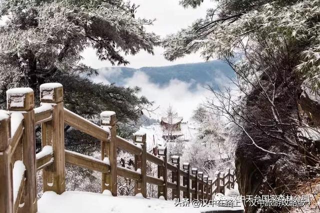 来汉中近郊这个赏雪秘境,等一场银装素裹的治愈盛景!