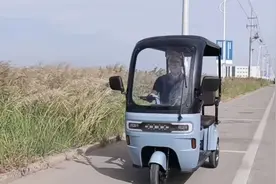 可上牌，最大续航200公里！3款适合老年人的电动三轮车，大牌品质图片