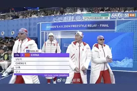 杭州亚运会中国队女子4×200自由泳接力夺金图片