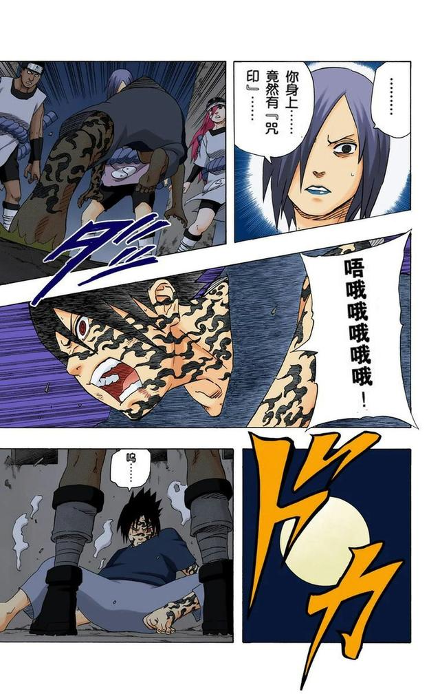 火影忍者彩漫 第二十卷 第五代火影纲手，鸣人佐助天台对决