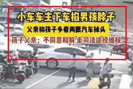 男孩当街被掐脖后续：司机登门道歉，想花钱私了，家长坚决不和解图片