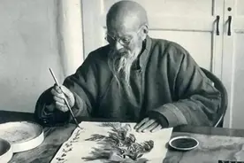 50年代齐白石被打成“地主“，遂找到毛主席求助，主席批示了3点图片