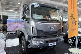 少见的国产专业越野卡车 极野MH四驱底盘图片