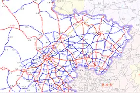 2035年绵阳地区涉及11条高速路网.图片