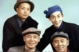 86版《西游记》师徒四人卸妆后的一张合影，你能认出谁是谁嘛？图片