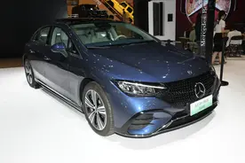 新车 | 现款47.80万元起售/双电机四驱，北京奔驰EQE 500 4MATIC亮相图片