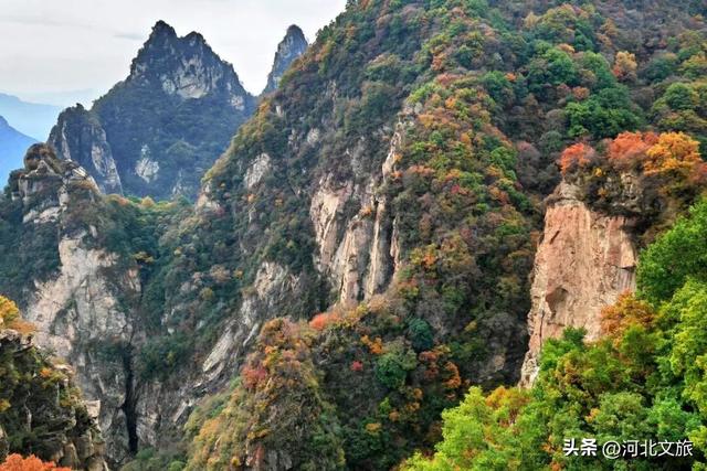 秋游河北悦山河 | 赏红叶、看雾凇，一山两景，在五岳寨感受大自然的神来之笔