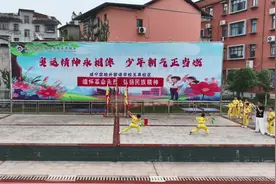 非遗进校园：传承武术文化 点亮青春梦想图片