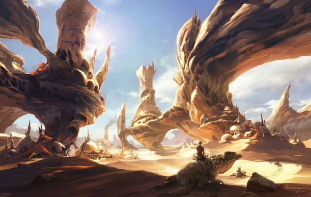 #绘画欣赏# 梦幻国度 by Tuomas Korpi ​