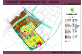 常熟董浜镇中心镇区控制性详规技术修正批后公布图片