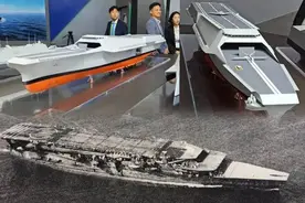 没钱也要硬装！韩国无人机航母首次亮相，像极了二战日本老航母！图片