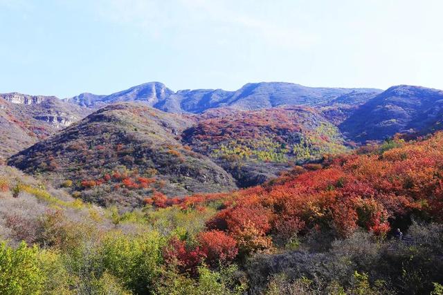 燕谷犹在，秋意正浓：李白诗里的舞彩浅山什么样？