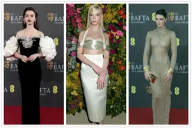 伦敦这一夜，欧美女星个个风情万种，却都被一位星2代抢走了风头图片