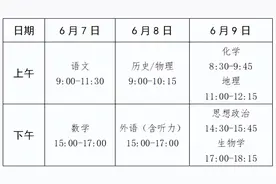 考点开放时间确定！图片