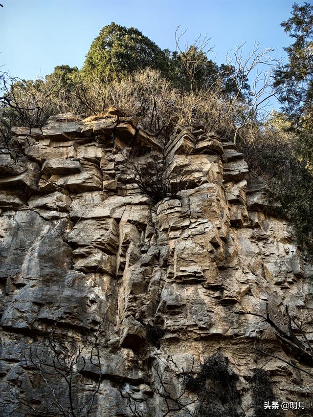 马蹄峪、白云泉、扁石山、雪山徒步小环线