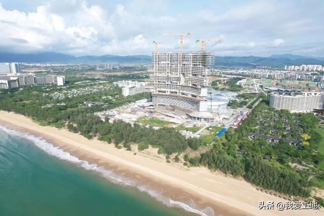 海棠湾天际线再升级，三亚国际免税城酒店项目顺利封顶
