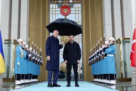 埃尔多安孤身对抗普京，用霸气照片告诉全世界：乌克兰我来罩图片