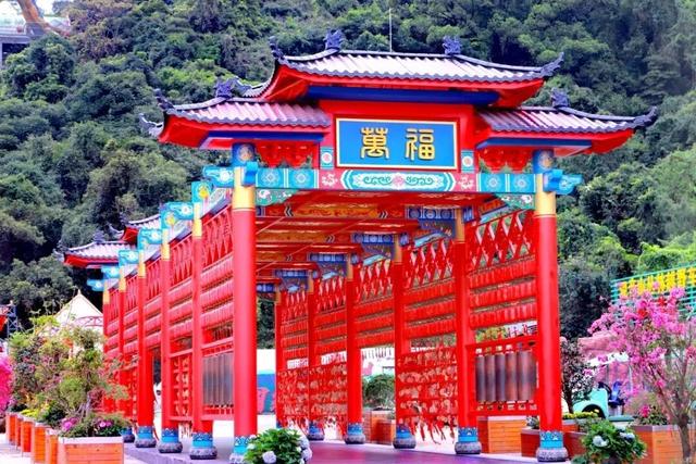 别等了！东莞观音山限定五彩皮肤已上线，速来解锁一年好运