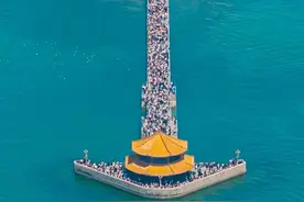 青岛：5.1客流指数，全国排第一。厉害！图片