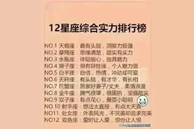 出生日期的星座，对照一下，你属于哪个星座呢图片