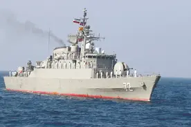 中俄伊三国联演，伊朗派出两“大”舰，防空之和不如052D的HQ-10图片