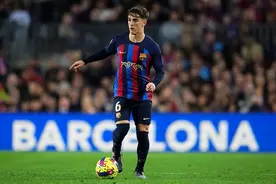 伤缺近一年！加维即将回归，近日参加巴萨训练赛表现良好图片