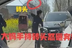 村妇砸豪车事件后续：车辆定损37433元！车主回应：不原谅已立案图片