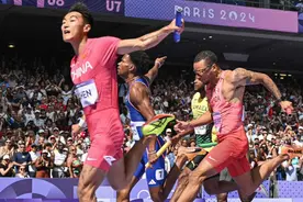 中国接力队第7！美国取消成绩，日本险造奇迹：最后50米前跑第1图片