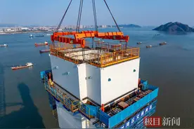 广东狮子洋大桥索塔高度突破100米，建成将创五项世界第一图片