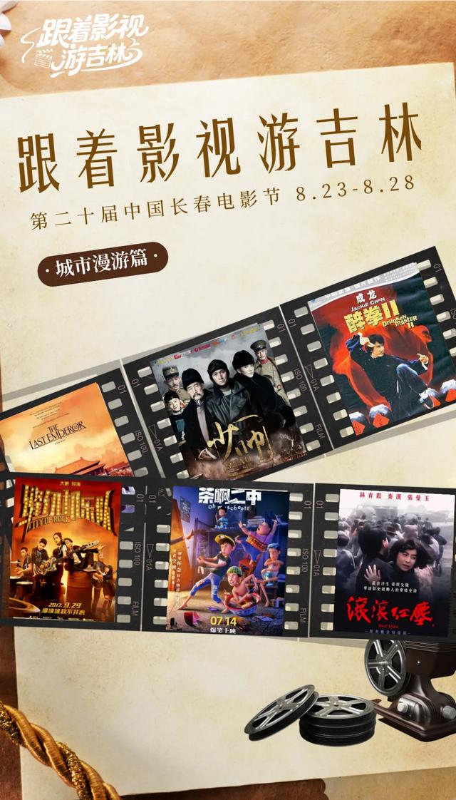 跟着影视游吉林，get主角体验卡！