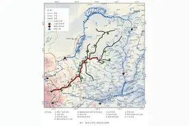 黄河几字弯水网：南水北调西线配套东延工程构想图片
