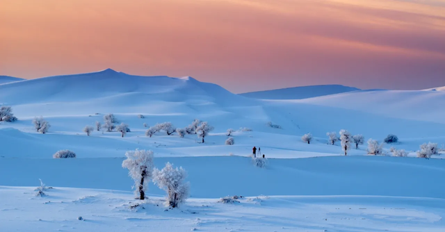 新疆的冬天更浪漫