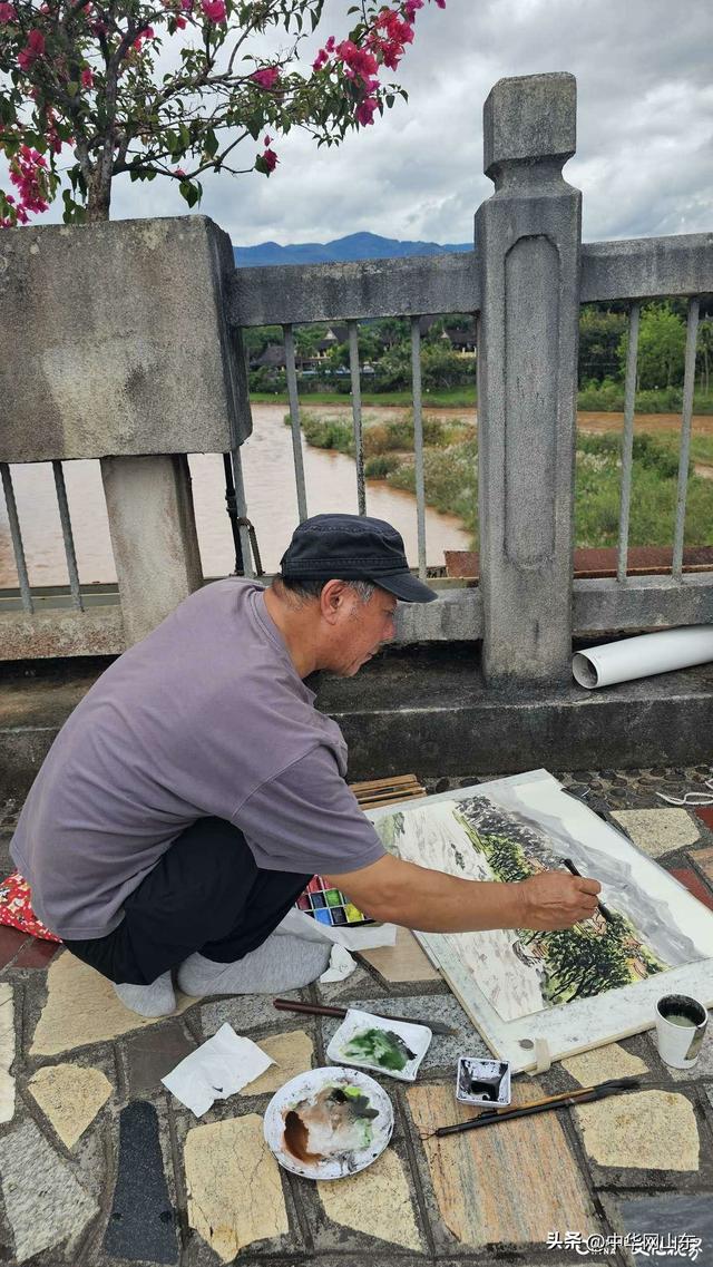 徐生华·西南写生丨带着妻子逐墨西南 每笔都比过往更懂山河的温度