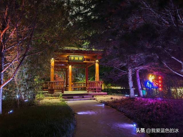 在邯郸住三天，每天餐后在邯郸这家花园式酒店院子里散散步真惬意