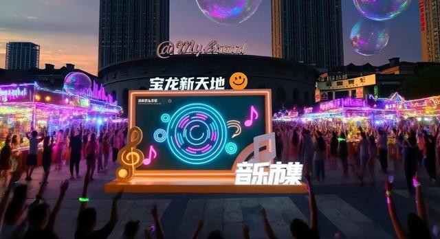 宝龙新天地音乐市集！等你共赴这场夏日盛会！