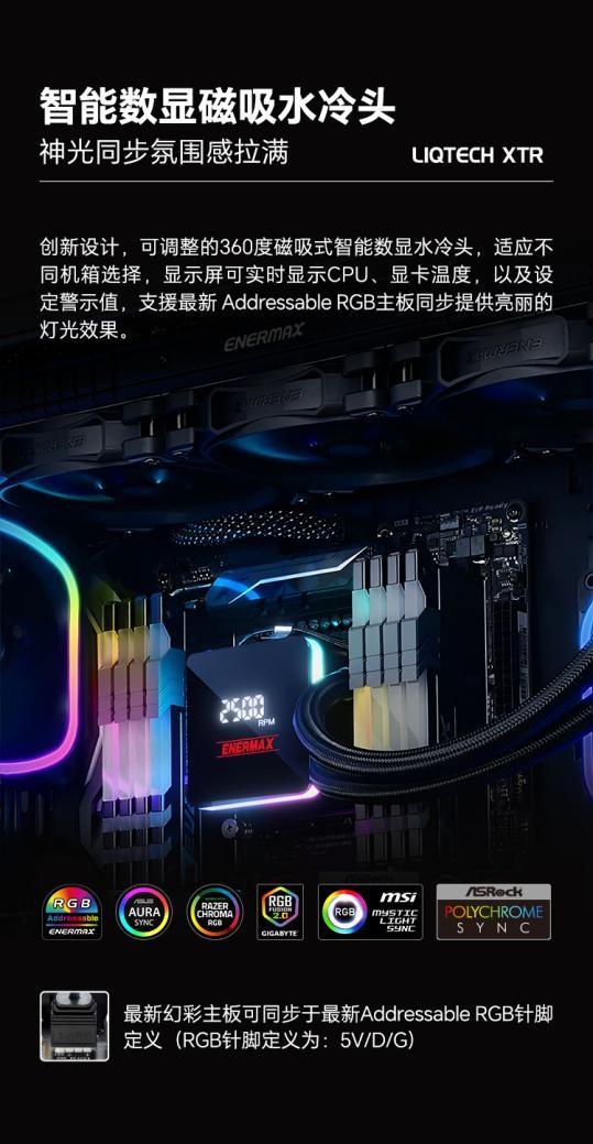 550W散热力压350W猛兽！安耐美LIQTECH XTR成AMD新品黄金搭子