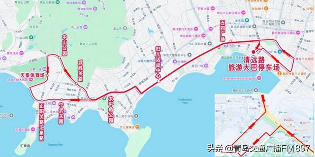游前海、逛浮山更方便！今天，青岛上新3条公交线路