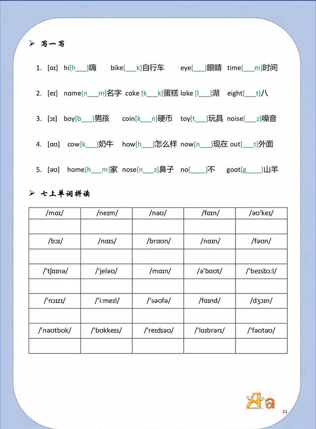 英语音标入门学习