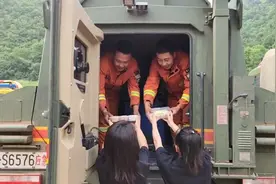 山火无情 人间有情 内蒙古森林消防驰援山西 收到500余封感谢信图片