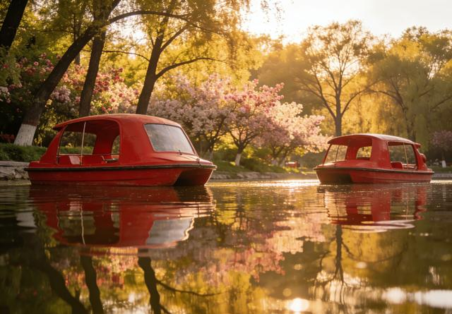 兰州植物园封神！春日花海+湖光山色，本地人都私藏了