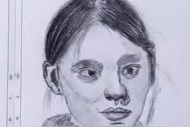 美术模考要求画女青年，低分的作品一言难尽，真是“各有千秋”图片