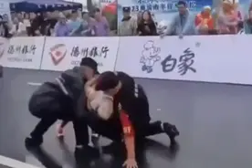 “非常感谢保安及时接住我，身体已恢复”！禹城马拉松晕倒女孩发视频表达感谢图片