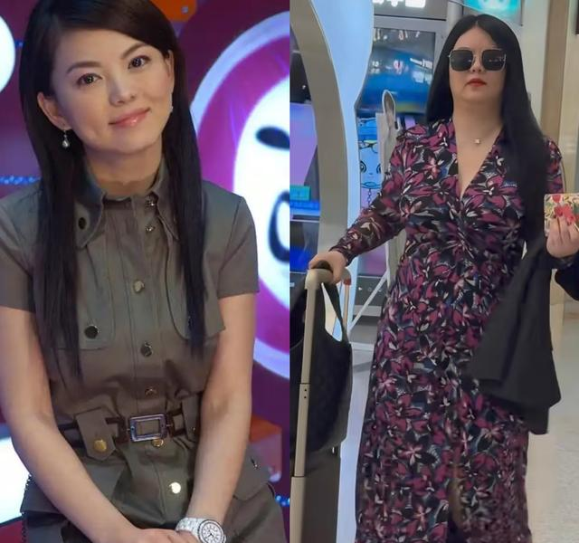 18岁的李湘和49岁的李湘对比，面相全变了，怪不得说钱养人