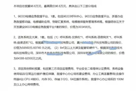 离谱！预算96万的采购项目，投标报价仅8万。评标专家：有效！图片