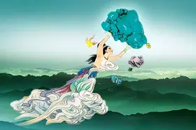 女娲补天后剩了三块石头，一块成了孙悟空，另外两块变成了什么？图片